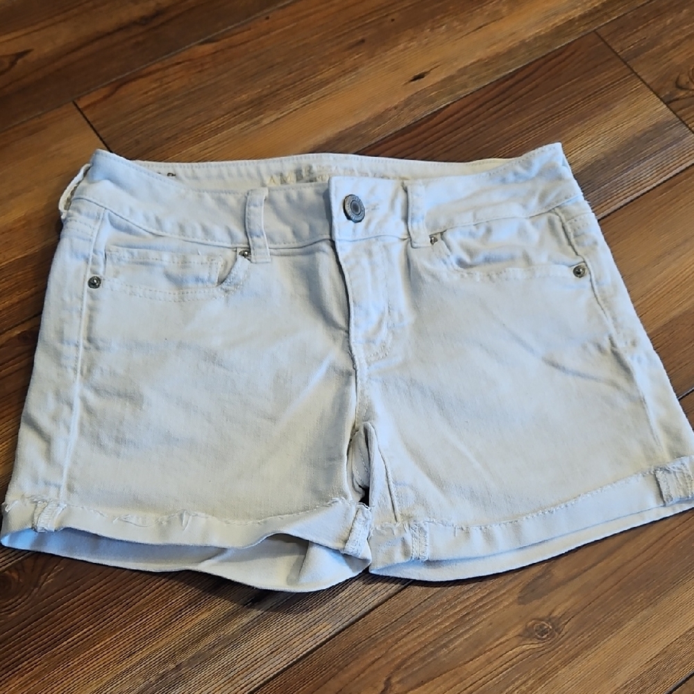 American Eagle Outfitters white Jean Shorts